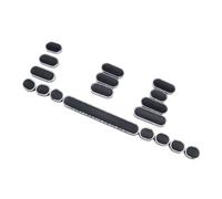 Illkjasfc Set di keycap punk rotondi migliorare l'esperienza di digitazione tappi chiave migliorare estetica e digitazione liscia keycaps uso lungo