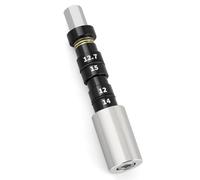 Illkjasfc Set Installazione Boccole Con Finestra Allineamento E Adattatori Per Ammortizzatori Due Dimensioni (12 Mm/12 7 Mm) Strumento Per La Rimozione Della Boccola