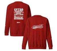 ILLTOCHILL DPTS-C Felpa C-PTSD consapevolezza Orgoglio Complex Trauma Survivor Regalo Idea