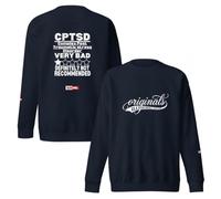 ILLTOCHILL DPTS-C Felpa C-PTSD consapevolezza Orgoglio Complex Trauma Survivor Regalo Idea