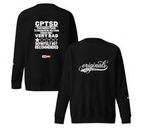 ILLTOCHILL DPTS-C Felpa C-PTSD consapevolezza Orgoglio Complex Trauma Survivor Regalo Idea