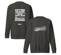 ILLTOCHILL DPTS-C Felpa C-PTSD consapevolezza Orgoglio Complex Trauma Survivor Regalo Idea
