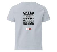 ILLTOCHILL DPTS-C Maglietta Oversized C-PTSD consapevolezza Orgoglio Complex Trauma Survivor Regalo