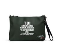 ILLTOCHILL Lesione cerebrale borsa a tracolla TBI orgoglio consapevolezza regalo idea