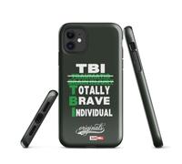 ILLTOCHILL TBI - Custodia rigida per iPhone con lesioni cerebrali traumatiche