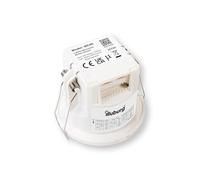 illuburg Rilevatore di Movimento a Microonde 5,8GHz HF Radar Installazione a Incasso a Soffitto con Sensore Giorno/Notte Portata 8 Metri