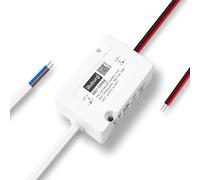 illuburg Trasformatore LED 24V 12W Impermeabile IP67 Compatto 57x40x26mm Senza Sfarfallio LED Alimentatore Driver Power Supply