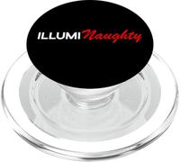 Illumi Naughty | Alien UFO Believer Teoria della cospirazione divertente PopSockets PopGrip per MagSafe