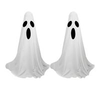 Illumina fantasmi spettrali, decorazione a LED spettrale in piedi, strumento di decorazione di grandi dimensioni per carnevali del campus, stanze, cortili, feste di Halloween, case infestate
