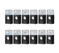 Illumina i mini fantasmi scuri con la scatola di Halloween Ghost (12 pezzi)