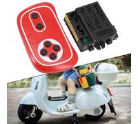 Illumina i tuoi bambini auto elettrica con ricevitore Weelye TX20 RC e RX57 6 V