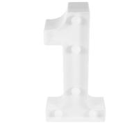 Illumina il numero 1 della luce decorativa a LED Numero di luci a LED per il