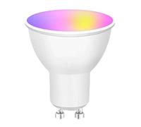 Illumina il tuo spazio con il Bluetooth MESH Smart GU10 6.5W RGB+CCT. Controlla la temperatura e il colore della luce dal tuo cellulare, creando ambienti personalizzati e unici in ogni angolo.