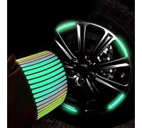 Illumina la notte con i nostri adesivi riflettenti per trasformare la tua moto o con luci arcobaleno abbaglianti. Adesivi da parete per bambini (verde menta, 10 cm)