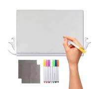 Illumina la tavola a secco, la tavola cancellante a secco in acrilico con una luce - Disegno bianco,LED acrilico a secco cancellare la carta della carta morbida e nota della luce morbida per il