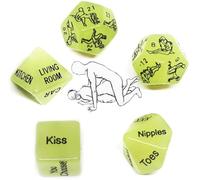 Illumina La Tua Notte Di Divertimento Con 5 Dadi Che Si Illuminano Al Buio!
