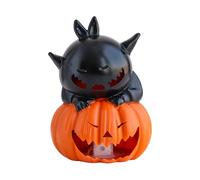 Illumina la zucca di Halloween Decors Jacks O Scaldfish zucca decorazione per esterno interno tavolo vassoio luci decorazioni