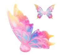 Illumina Le Ali Farfalla In Movimento - Costume Da Fata A Led, Ali Di Angelo Magiche | Accessorio Per Il Travestimento Della Principessa Scintillante, Applicazione Di Performance Luminosa, Al