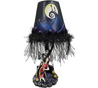 Illumina LED l'incubo prima della lampada di Natale, Halloween Moonlight Figura nappa Lampada da tavolo in resina modello giocattolo per la decorazione desktop