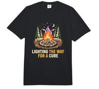 Illuminare la Strada per Un sostenitore della consapevolezza del Cancro della Cura Comfort Colors Adult Heavyweight T-Shirt