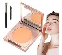 Illuminate Colored Clay Undereye Corrector - Color Corrector for Dark Circles with Brush, Under Eye Concealer, Under Eye Hydrating Concealer for Women (#2 Light Skin)
