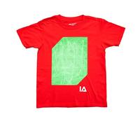 Illuminated Apparel, Maglietta interattiva che si illumina al buio, divertente, per feste di compleanno e festival, illumina la notte, 3-4 Years