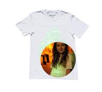 Illuminated Apparel T-Shirt Fluorescente Interattiva (Bianco/Verde, 12-14 Anni)