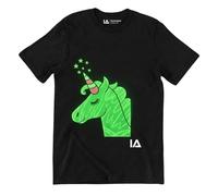 Illuminated Apparel T-Shirt Fluorescente Interattiva (Unicorn, 9-11 Anni)