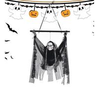 Illuminated Reaping Spectre For Haunted House And Party Yard