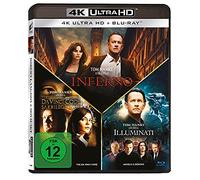 Illuminati / Inferno / The Da Vinci Code (3 4K Ultra HD s + 3 Blu-rays)