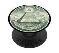 ILLUMINATI Sigillo dell'Occhio di Dio che vede PopSockets PopGrip Adesivo