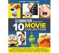 Illumination Presents: 10-Movie Collection (Blu-ray) Steve Carell Sandra Bullock