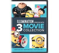 ILLUMINATION PRESENTS 3MOV DVD (DVD) Steve Carell Jason Segel Kristen Wiig