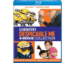 Illumination's Despicable Me 4-Movie Collection - Blu-ray + Digital (Blu-ray)
