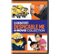 Illumination's Despicable Me 4-Movie Collection (DVD) Steve Carell Kristen Wiig