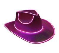illuminato a LED | da cowgirl da da discoteca - LED che si al buio, da scintillante per uomo donna, da costume