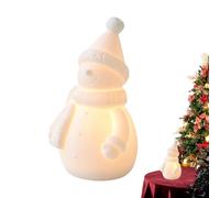 Illuminato | Decorazione per interni illuminata in ceramica, piccola decorazione per la casa da 10,4 cm, graziosa decorazione da tavolo, centrotavola artificiale per vocazione