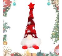 Illuminato Per Il Natale | Decorazione Bambola Nano,Luminoso Per La Decorazione,Per Famiglia Interno Festa Libreria Mensola Mobile TV Comodino