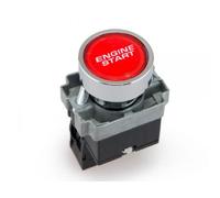 Illuminato Pulsante Start Motori Rosso Engine-Starter 12V Motorsport