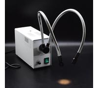 Illuminatore A Doppio Collo D'oca In Fibra Ottica Da 150 W, Sorgente Luminosa Alogena, Luminosità Regolabile, for La Valutazione Dei Gioielli