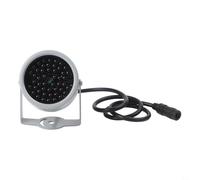 Illuminatore a infrarossi a 48 LED 940 nm per telecamera CCTV, raggio di riempimento 5-10 m, lampada IR resistente alle intemperie per sistemi di sorveglianza di sicurezza domestica all'aperto