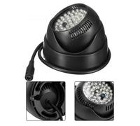 Illuminatore Infrarossi 12V per VR per Visione Notturna con 48 LED Alta Potenza