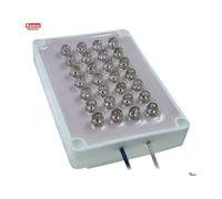 Illuminatore infrarossi 28 LED IR 12V videosorveglianza compatto interno esterno