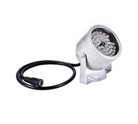 Illuminatore IR, 48 LED Illuminatore IR Luci di Sicurezza Faretto a Infrarossi, Luce per Visione Notturna a Infrarossi Impermeabile Illuminatore a Infrarossi CCTV per Telecamera CCTV di Sicurezza