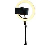 Illuminatore Ring Reporter 10 da terra per riprese video universale