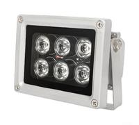 Illuminazione a infrarossi, 850 nm, sensore crepuscolare automatico (90°) | Attivazione automatica al crepuscolo, risparmio energetico, ideale per il monitoraggio di sicurezza all'aperto 24/7