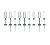 Illuminazione a LED per modellismo a traliccio con calibro N, 28 mm, luci da binario pre-cablate per layout HO OO (verde)