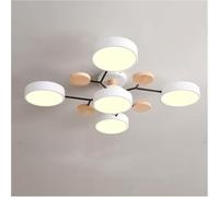 Illuminazione A Soffitto Plafoniera A LED in Acrilico Circolare Lampada da Soffitto Moderna A Semi Incasso Nordica Vicino al Soffitto Apparecchi di Illuminazione per, White-5 Heads, White Light