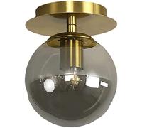 Illuminazione a soffitto Plafoniera moderna a globo in vetro Plafoniera a sfera in vetro semi-incasso Plafoniera per illuminazione a soffitto Apparecchio per isola cucina, ingresso, corridoio, portico