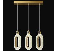 Illuminazione a sospensione compatibile con isola cucina LED dimmerabile moderno oro MI-NI luci a sospensione,per la scala d'ingresso